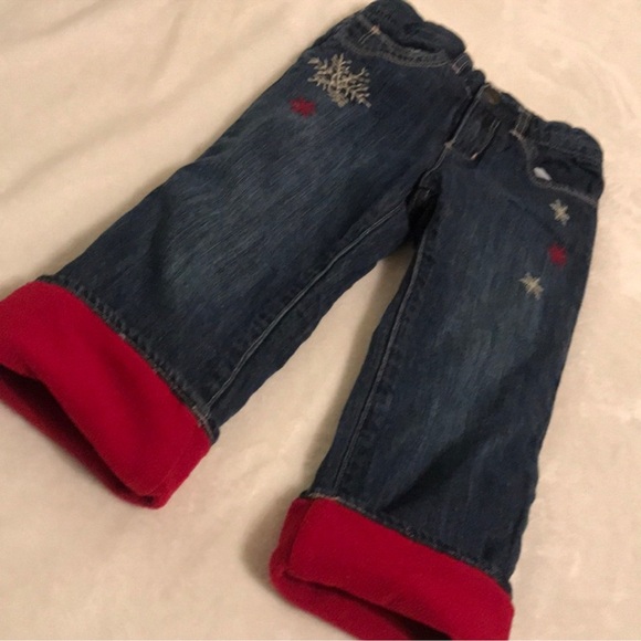 GAP | 2 piece sweater coat with fleece lined jeans - Picture 7 of 8